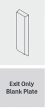 Economy Grade Rim Exit Device Exit Only - Image 2