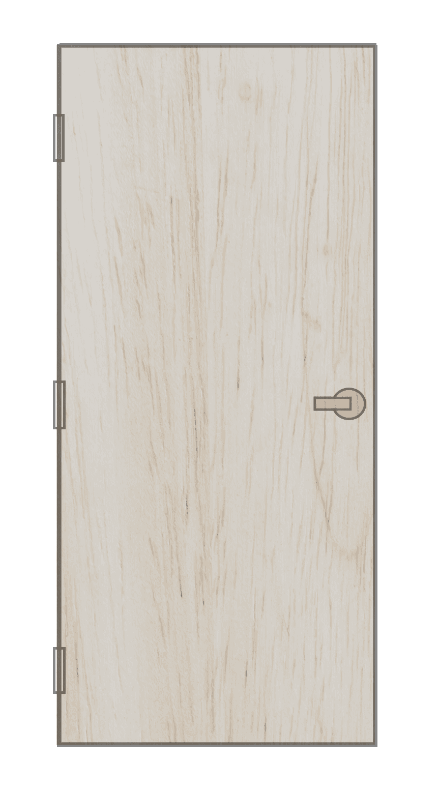 paint grade commercial wood door