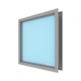 Hollow Metal Borrowed Lite Frame