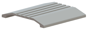 4" Saddle Threshold
